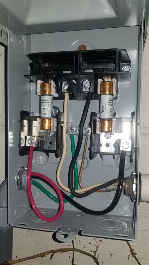 disconnect box for ac unit